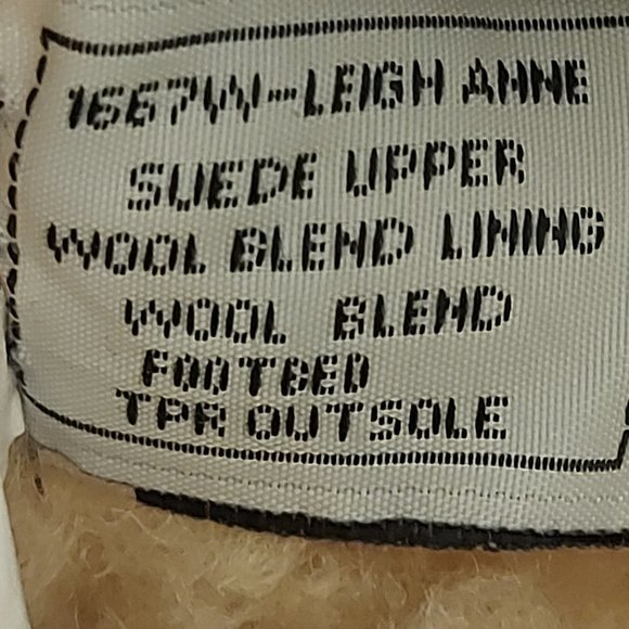 BearPaw Leigh Ann Quilted Winter Suede & Sheepskin Boots, Women's Size 9 - Picture 9 of 9